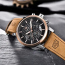 Relógio Masculino BENYAR – Cronógrafo de Luxo 5104