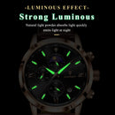 Relógio Poedagar 882 – Elegância Masculina à Prova d’Água